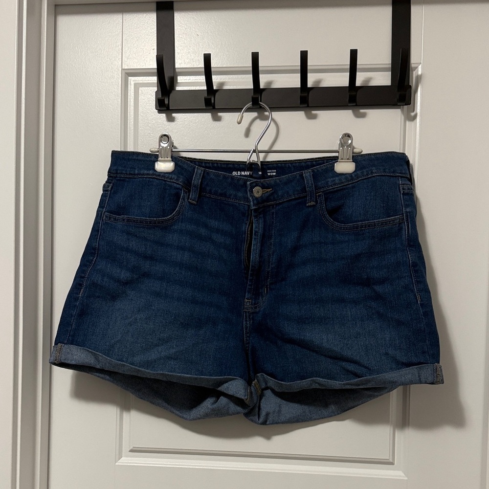 Old Navy Dark Blue Jean Shorts